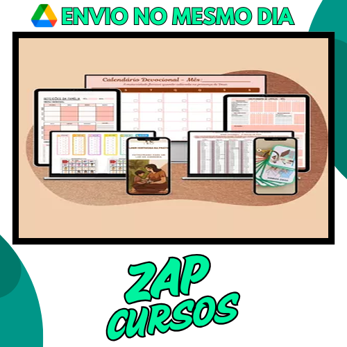 Kit de Rotina Para Maes Cristas - Amanda [Completo]