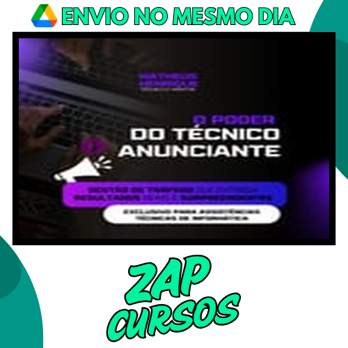 O poder do tecnico anunciante - MH Eletronica [2025] [Completo]